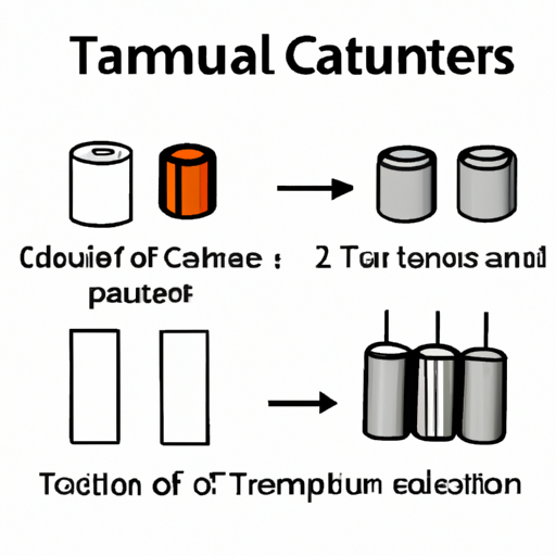 What components and modules do tantalum capacitors contain?