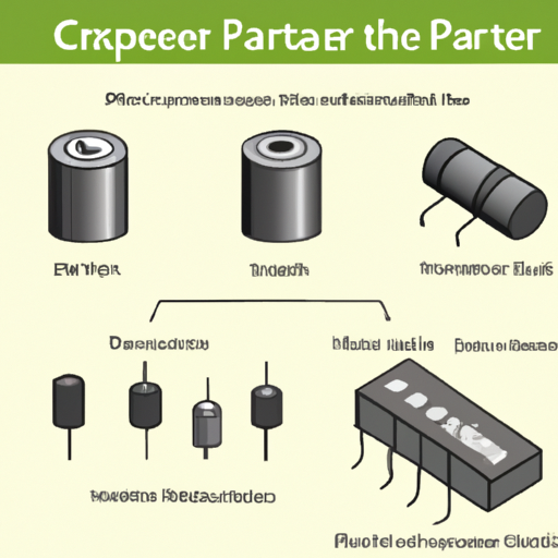 What components and modules are included in the capacitor specification?