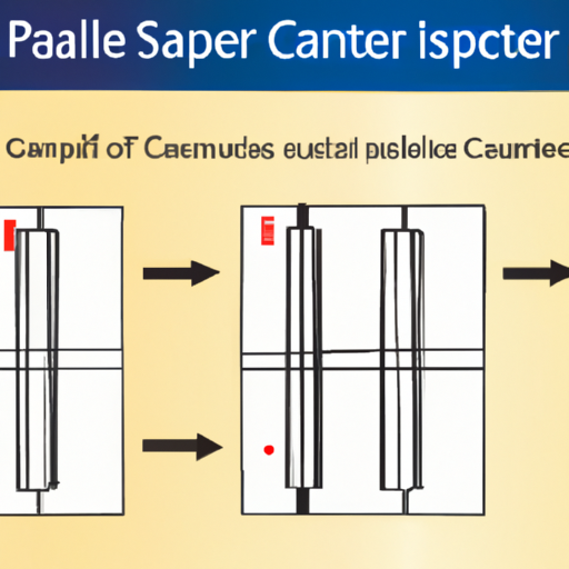 How should spot parallel capacitors be selected?